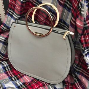 Melie Bianca Grey Handbag